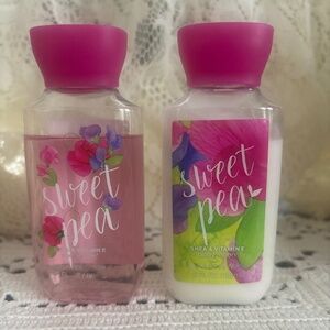 Bath and Body Works Vintage Sweet Pea Travel Sizes